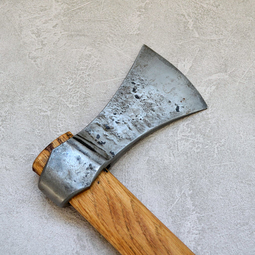 The Forge Welded Viking-Inspired Axe: A Timeless Tool for the Modern Age