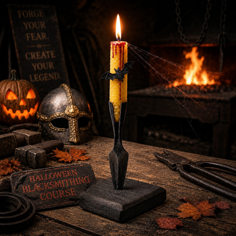 Forge Viking Spearhead Candle Holder – Blacksmithing Workshop in Leeds - 30th October