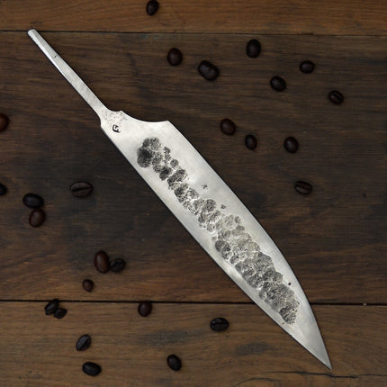 7.5-Inch Hand-Forged Asymmetrical Kitchen Knife Blade