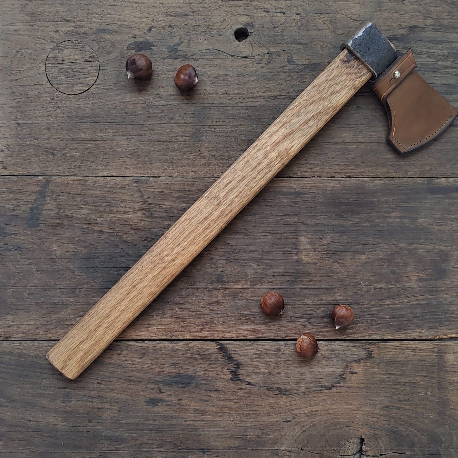 Hand-Forged Axe with Personalised Option – Traditional Wrap-Eye Design