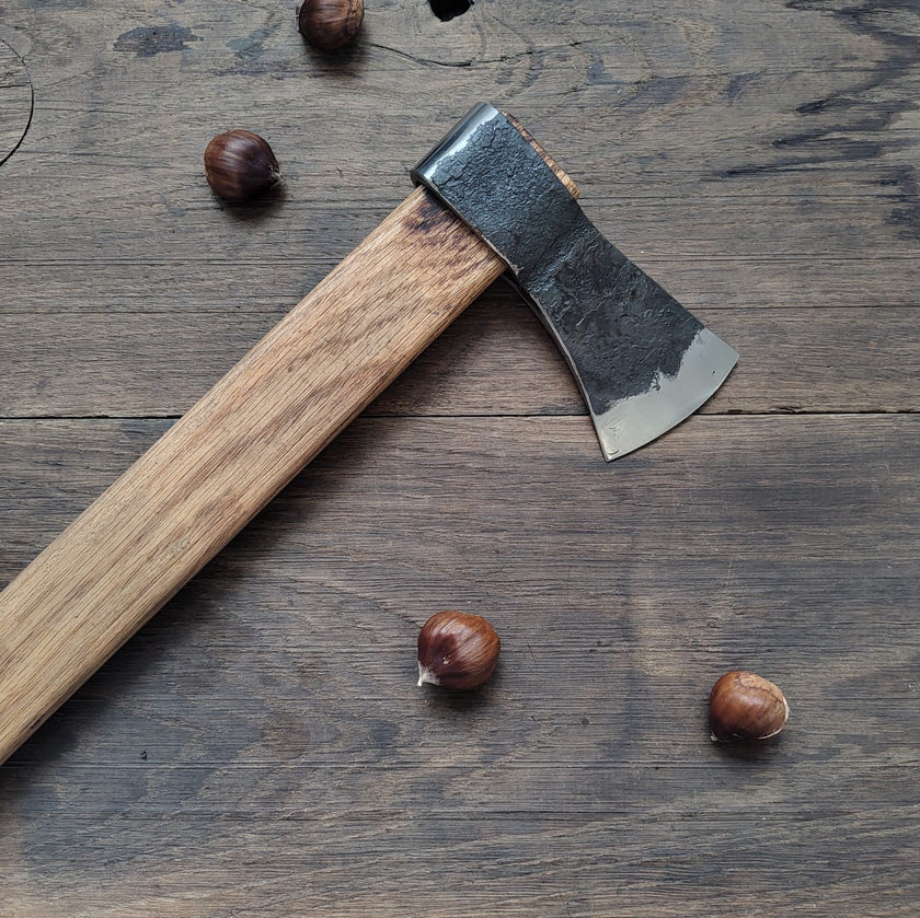 Hand-Forged Axe with Personalised Option – Traditional Wrap-Eye Design