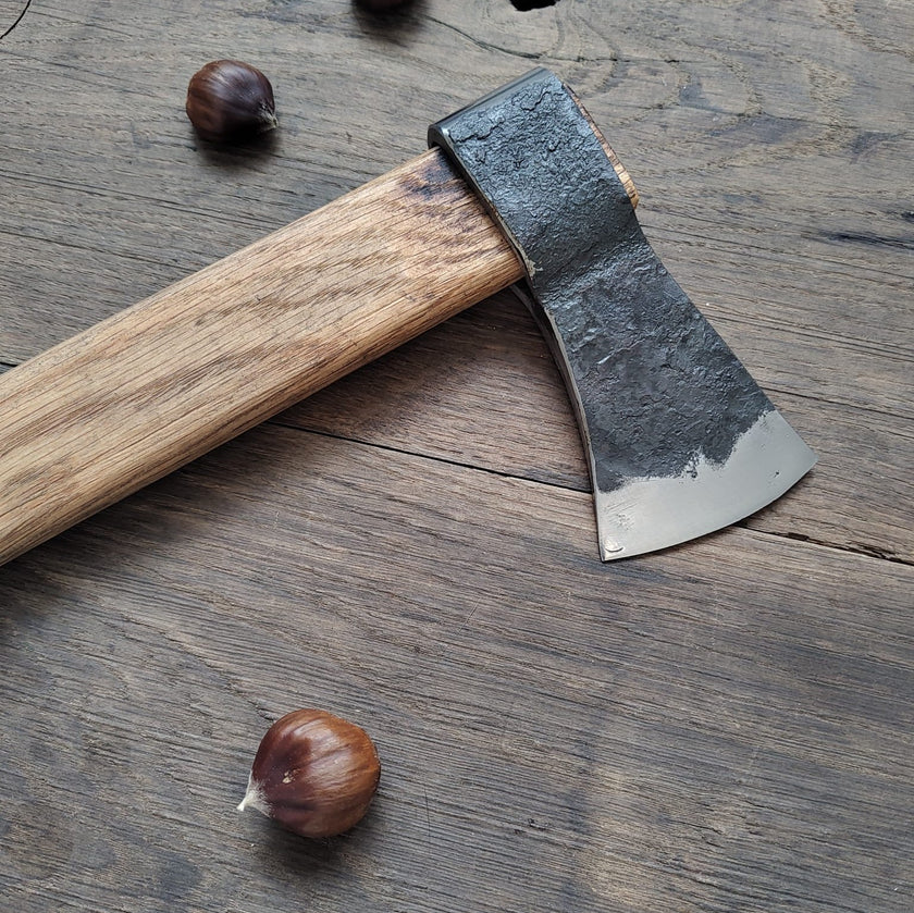 Hand-Forged Axe with Personalised Option – Traditional Wrap-Eye Design