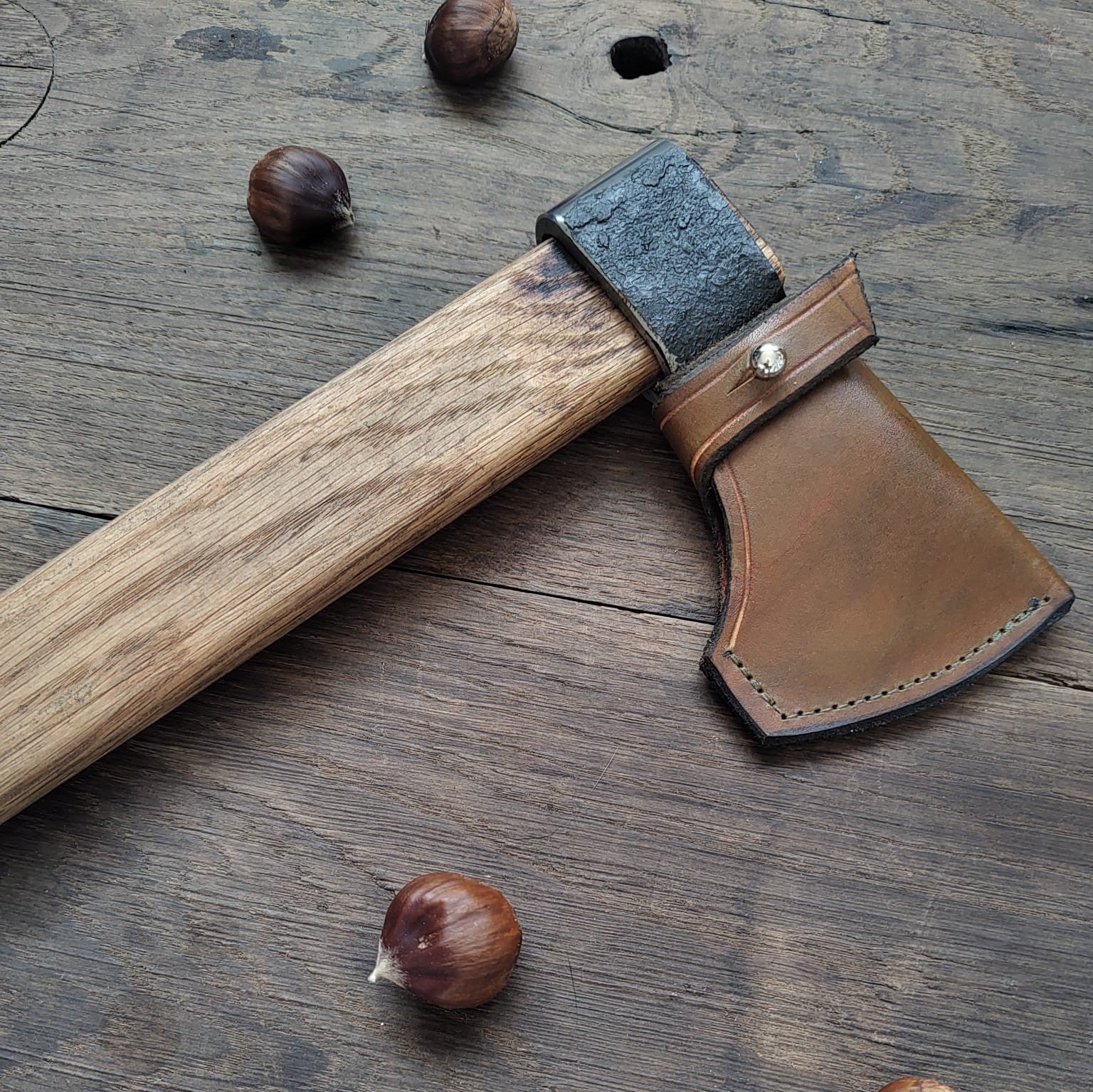 Hand-Forged Axe with Personalised Option – Traditional Wrap-Eye Design