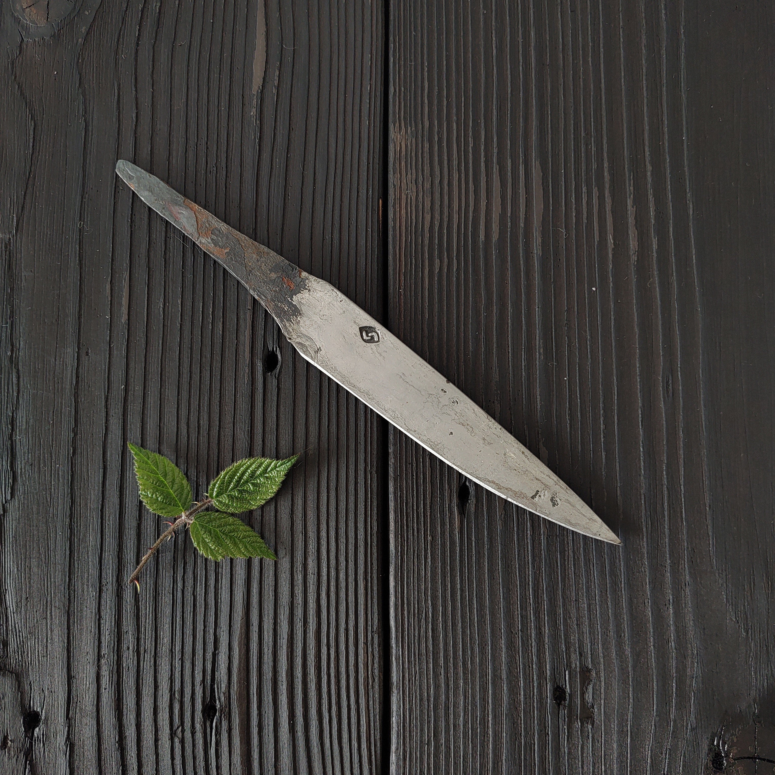 4-Inch Hand-Forged Small Blade – Smelted Steel