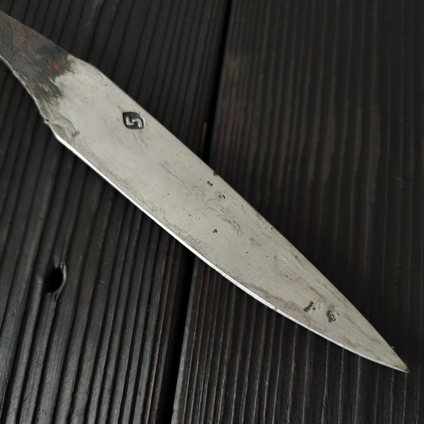 4-Inch Hand-Forged Small Blade – Smelted Steel