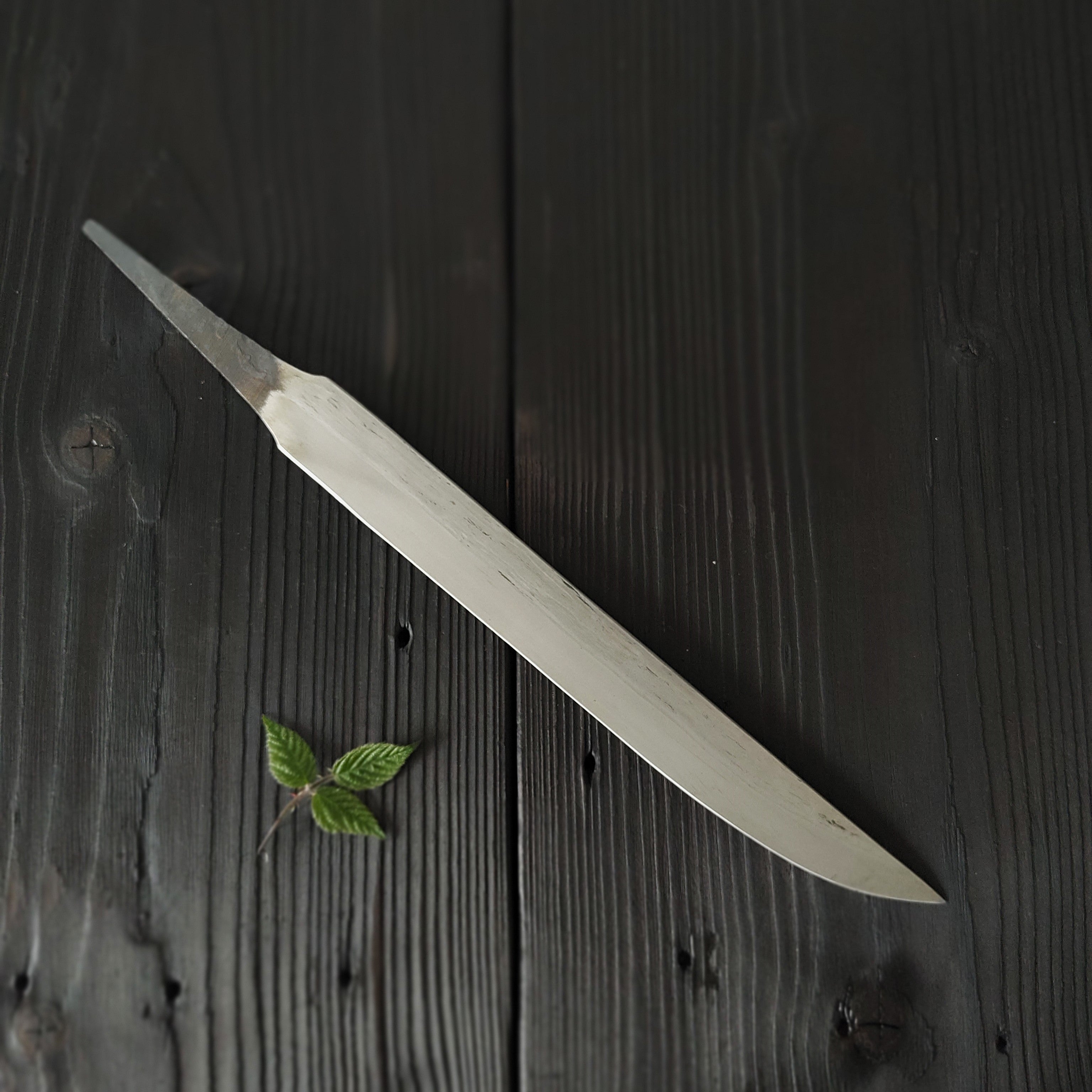 9-Inch Viking Seax Blade – Straight Back, Forge-Welded