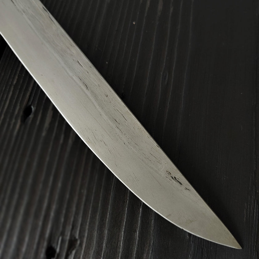 9-Inch Viking Seax Blade – Straight Back, Forge-Welded