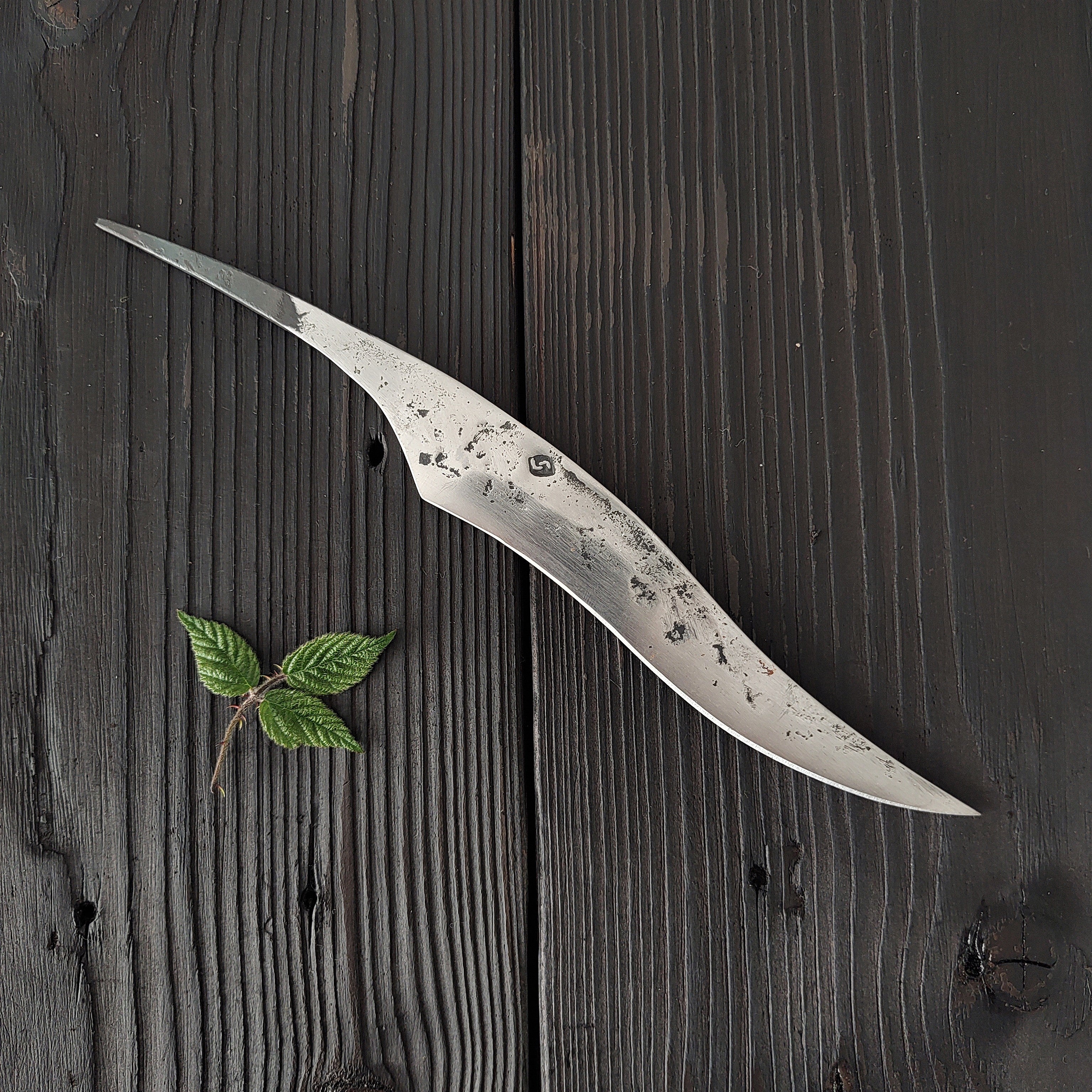 5-Inch Iron Age Inspired S-Shape Knife Blade