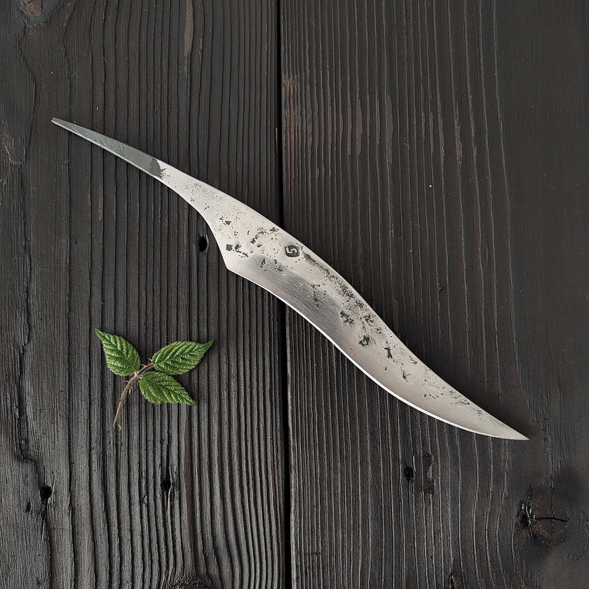 5-Inch Iron Age Inspired S-Shape Knife Blade