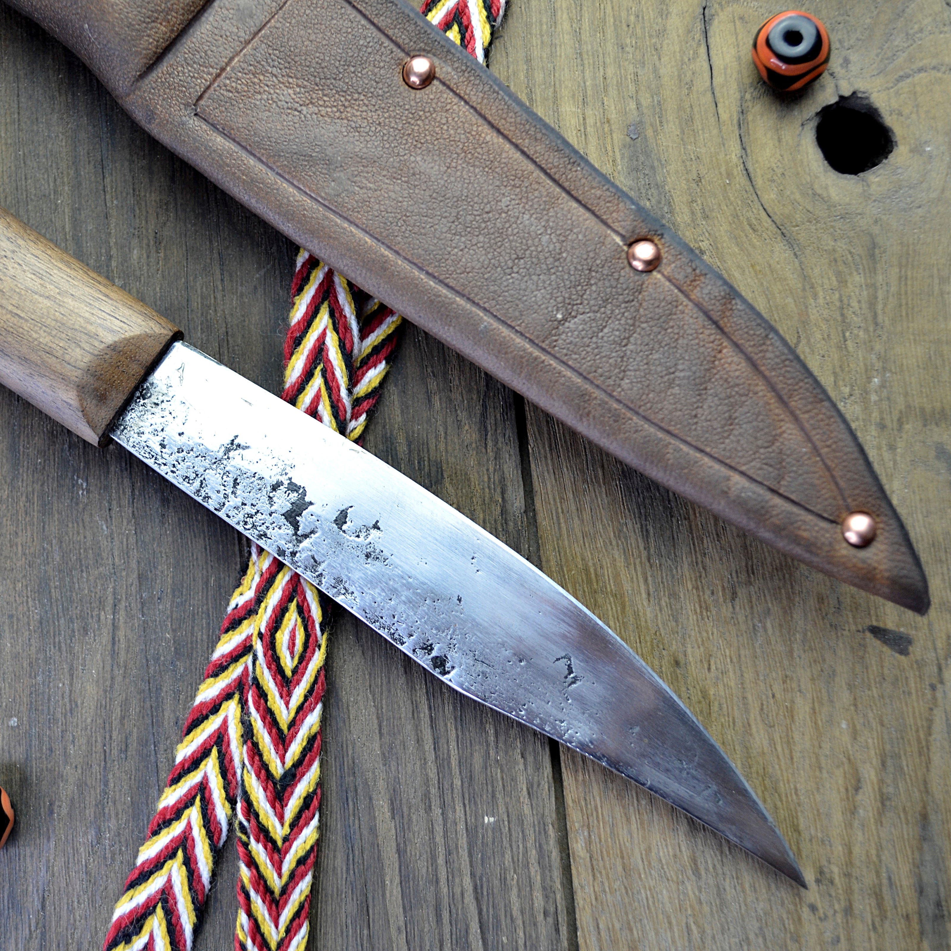 Anglo Saxon Broken Back Seax Hand Forged