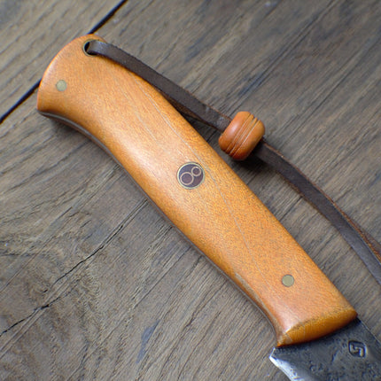 Custom Bushcraft Knife Hand Forged Full Tang