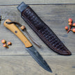 Custom Bushcraft Knife Hand Forged Full Tang