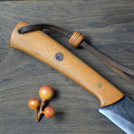 Custom Bushcraft Knife Hand Forged Full Tang