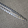 Hand-Forged Norman Sword with Almond Pommel – Spring Steel Blade, Leather-Wrapped Handle, Authentic Medieval Design