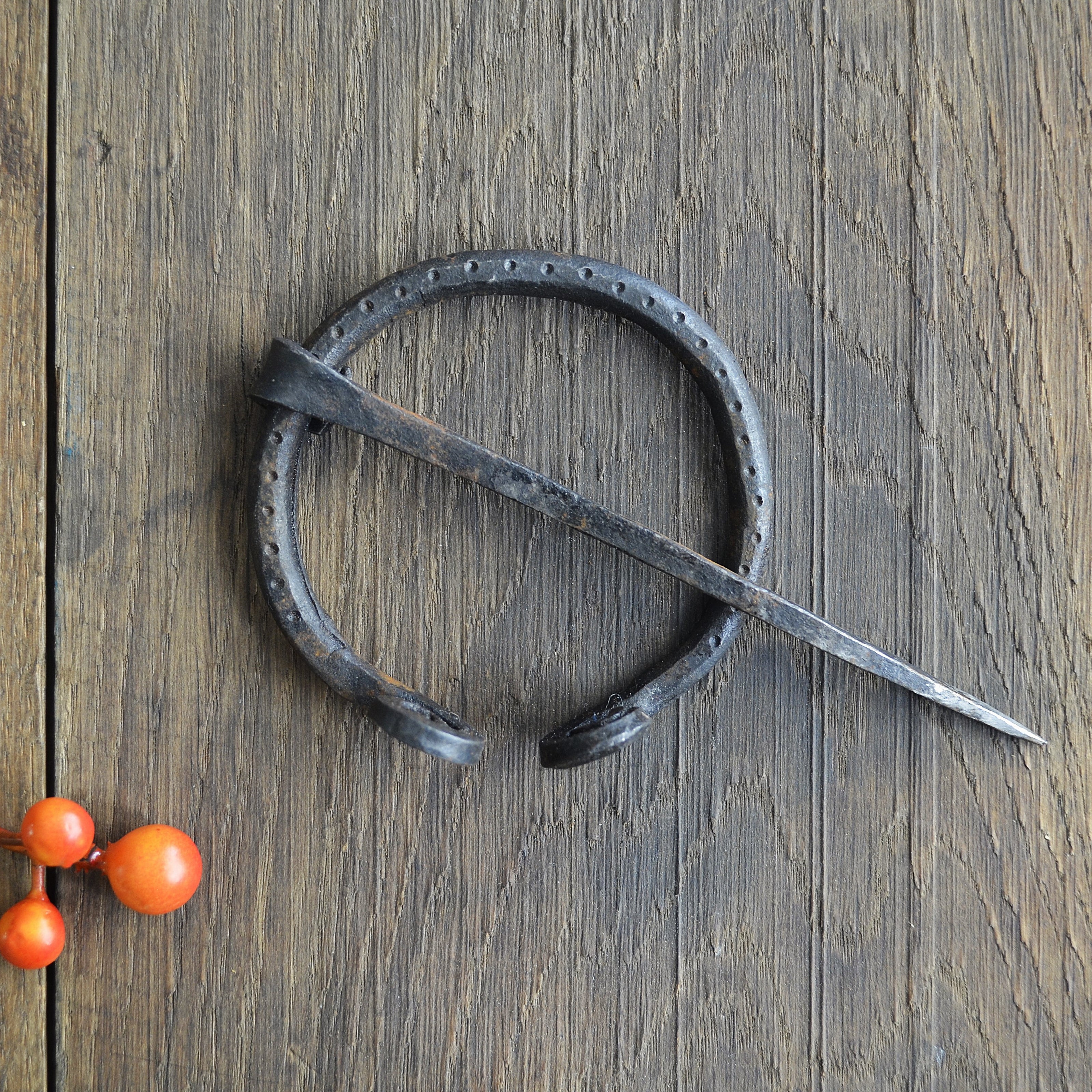 Handcrafted Viking Pennular Brooch