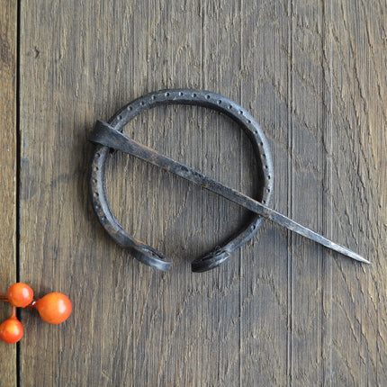 Handcrafted Viking Pennular Brooch