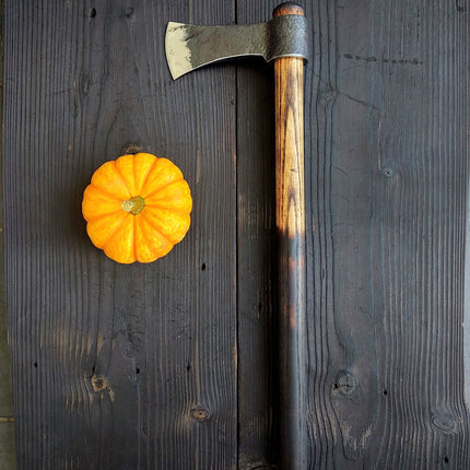 Hand-Forged Trading Axe – Spring Steel Edge.